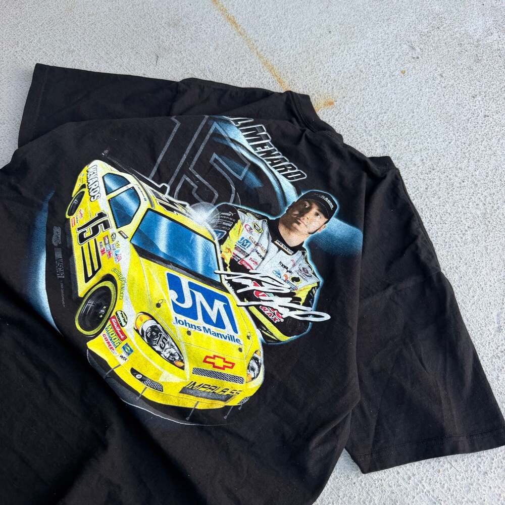 Vintage NASCAR Paul Menard #15 Menards Chevrolet Impala SS Graphic T-Shirt